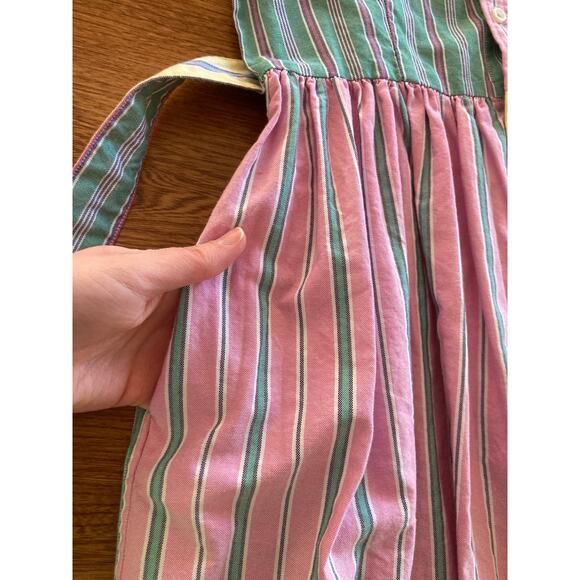NWT Ralph Lauren Girls 14 Multicolor Belted Cotton Oxford Fun Shirtdress Preppy - Picture 14 of 14